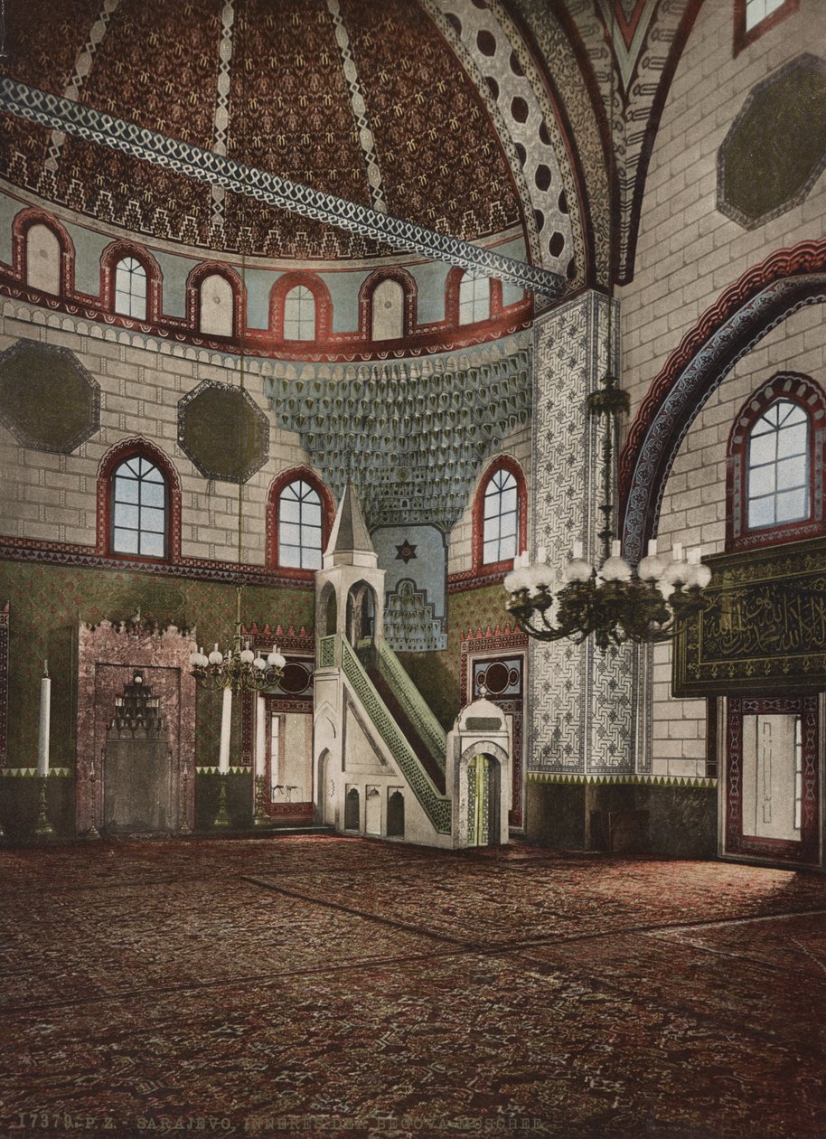 Gazi-Husrev-Beg-Moschee, Sarajevo, 1905 von Detroit Publishing Co.