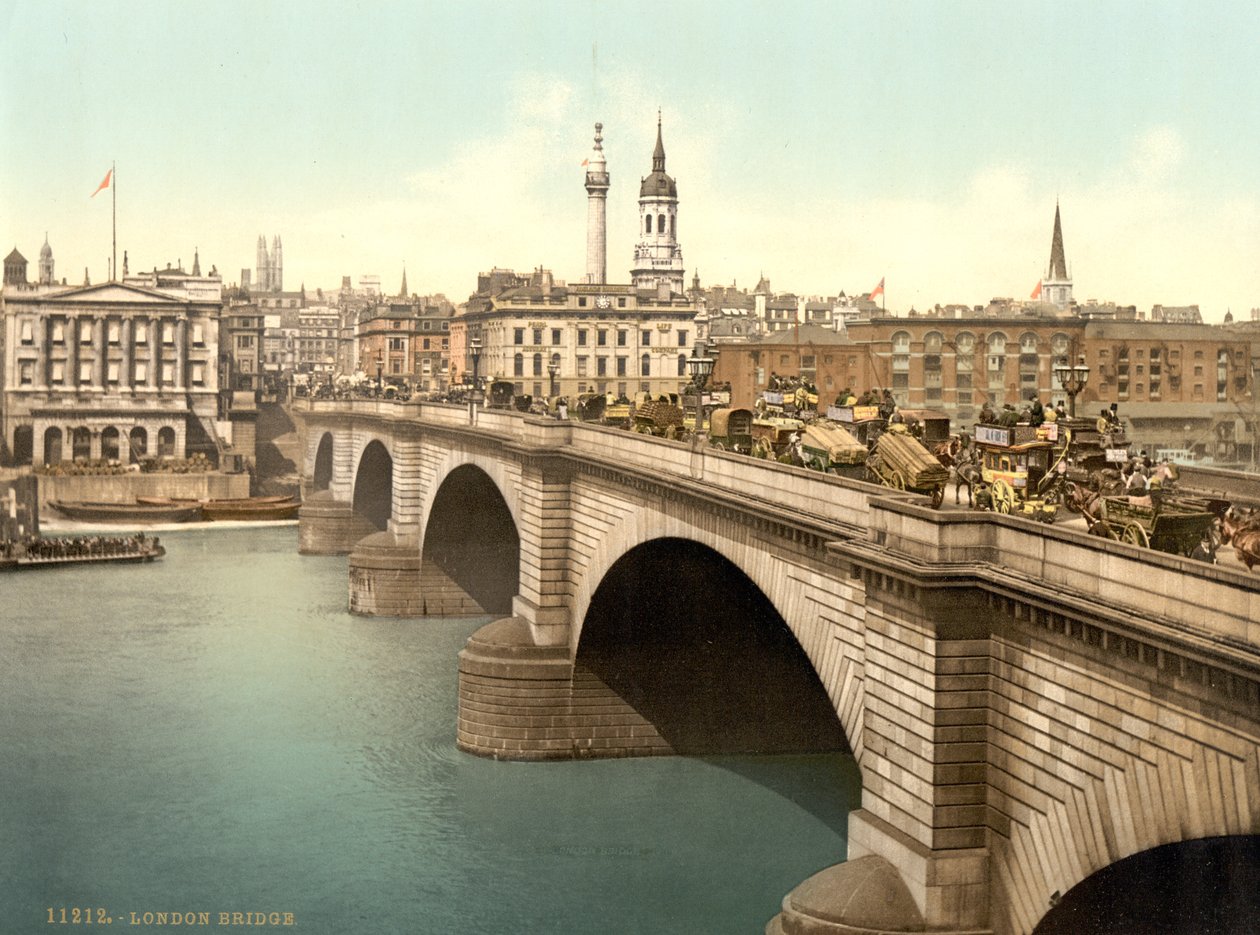 London Bridge, ca. 1890-1900 von Detroit Publishing Co.