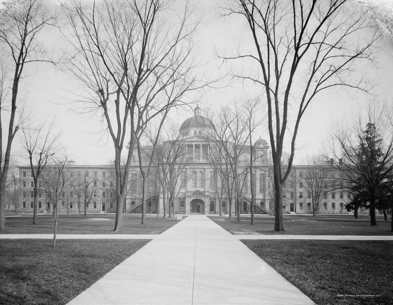 University Hall, University of Michigan, ca. 1905 von Detroit Publishing Co.