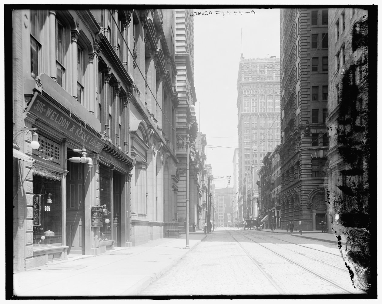 Wood Street, Blick nach Osten, Pittsburgh, Pa. von Detroit Publishing Co.
