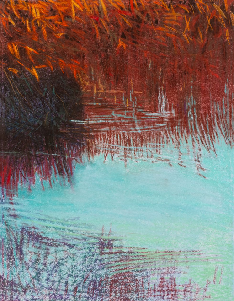 Rote Weide 2b, 2021 von Diana Jahns