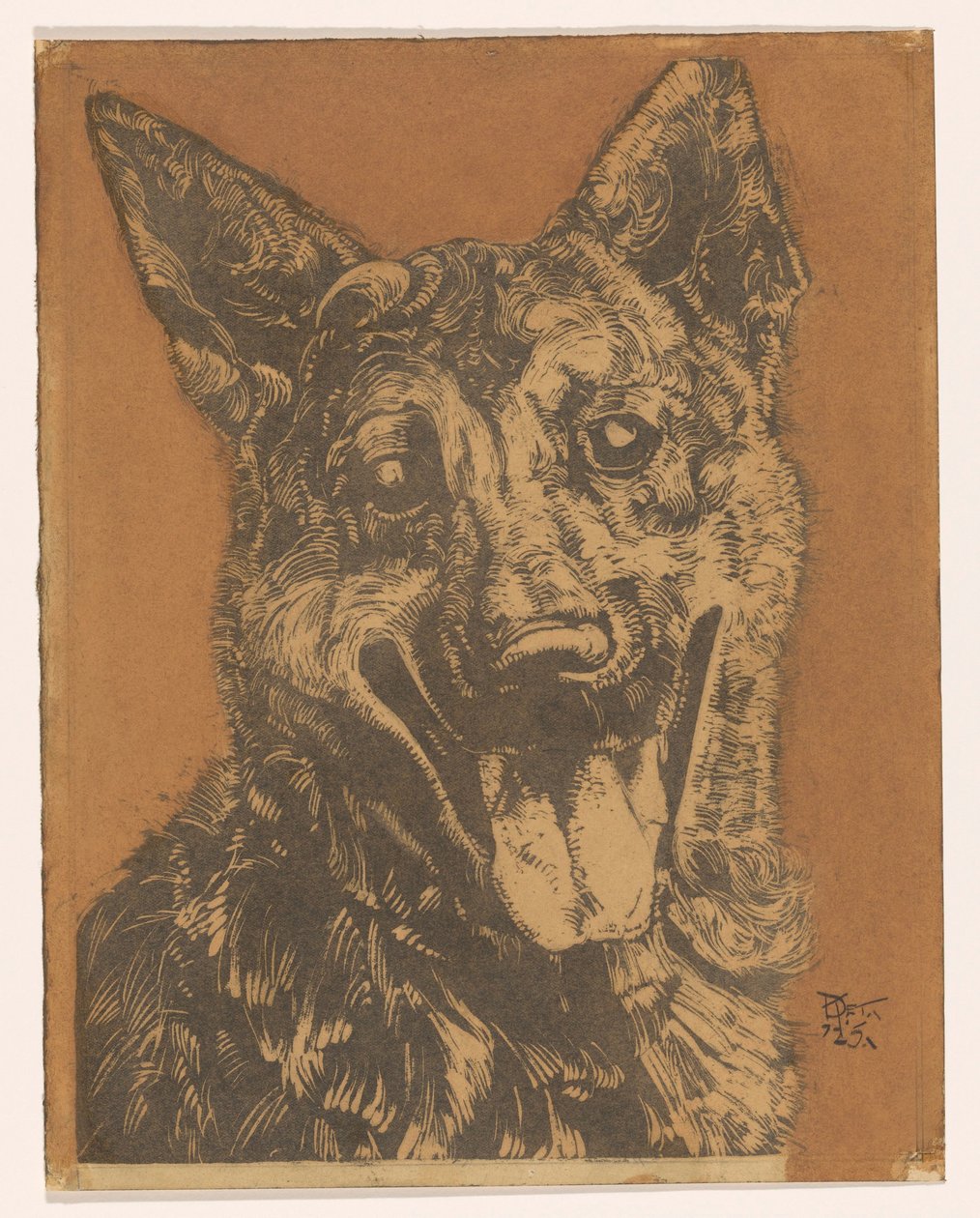 Hund Cees von Dick Ket (signed by artist)
