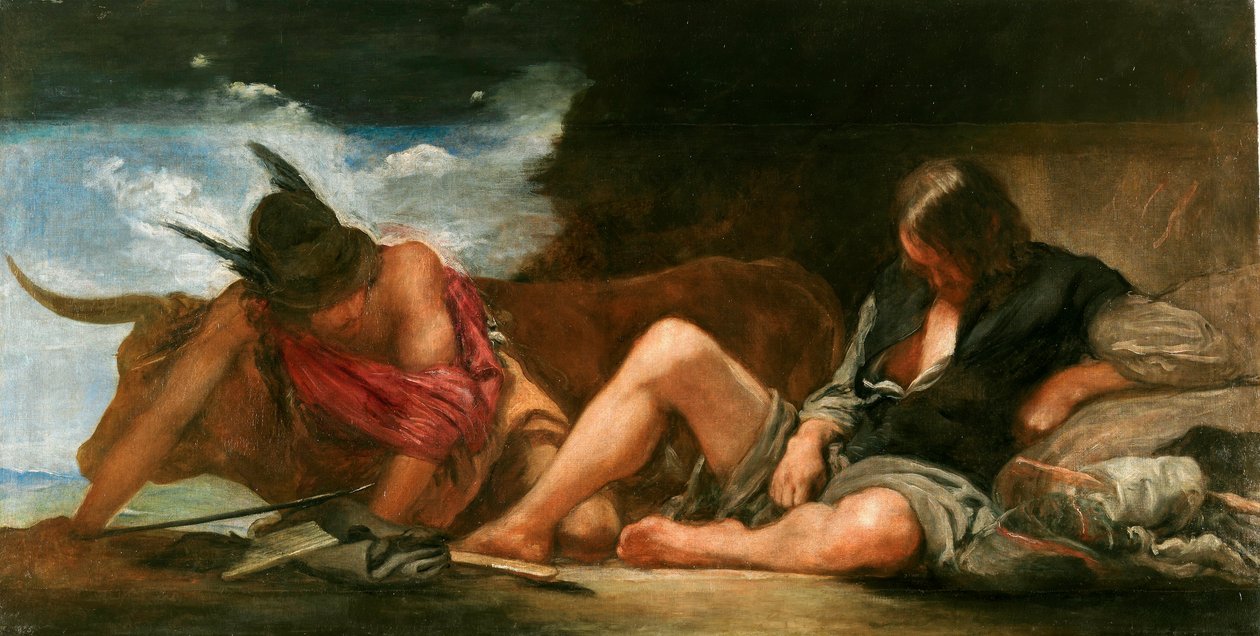 Fabel von Merkur und Argus von Diego Velázquez