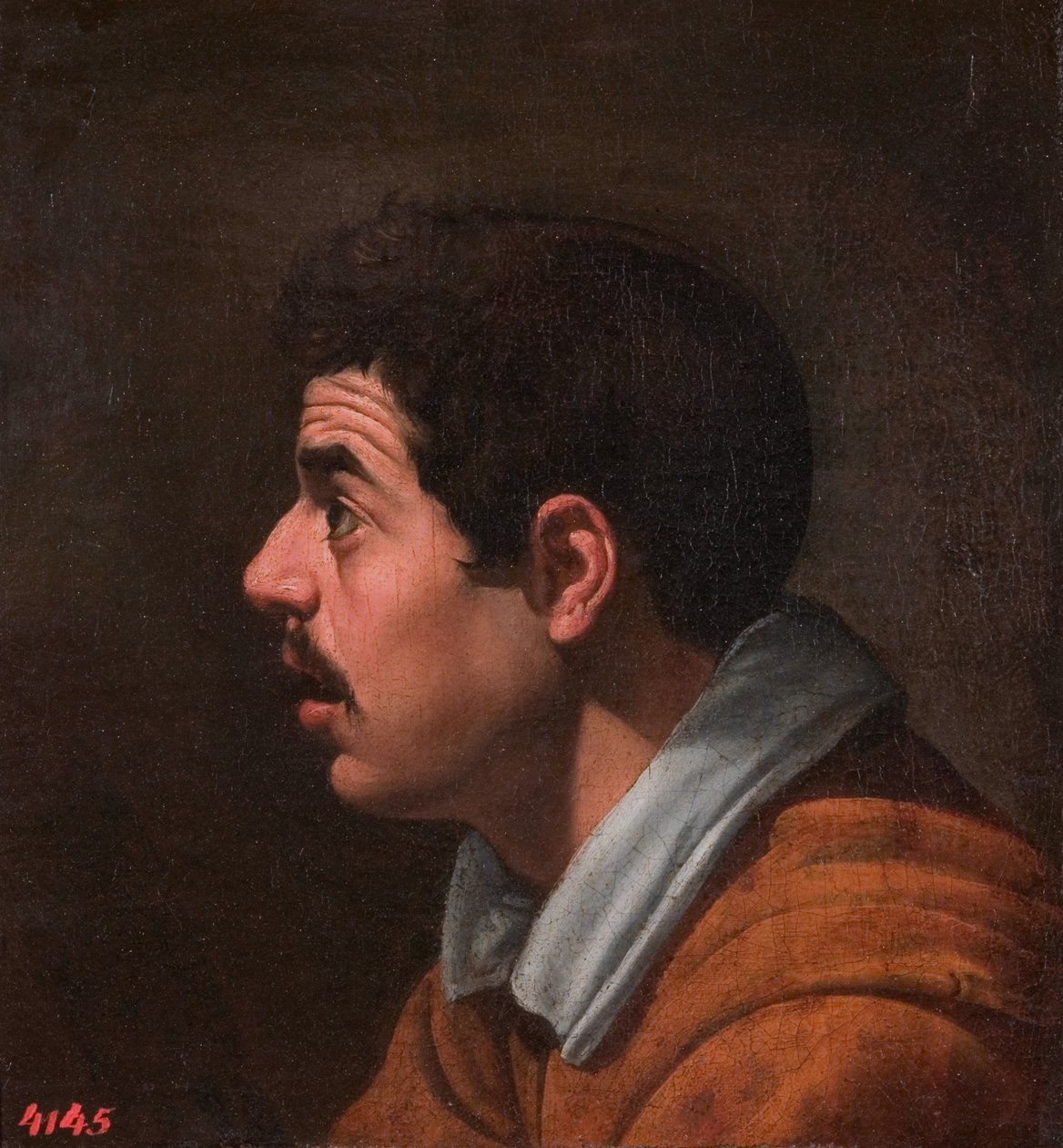 Mann im Profil von Diego Velázquez