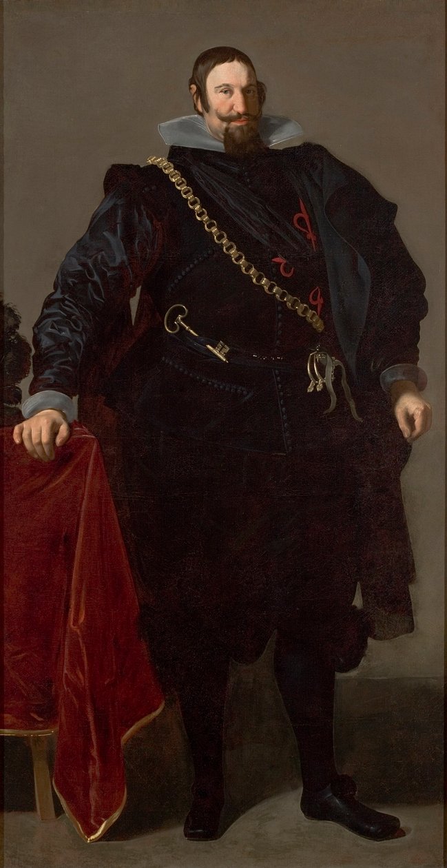Porträt des Grafen-Herzogs von Olivares von Diego Velázquez