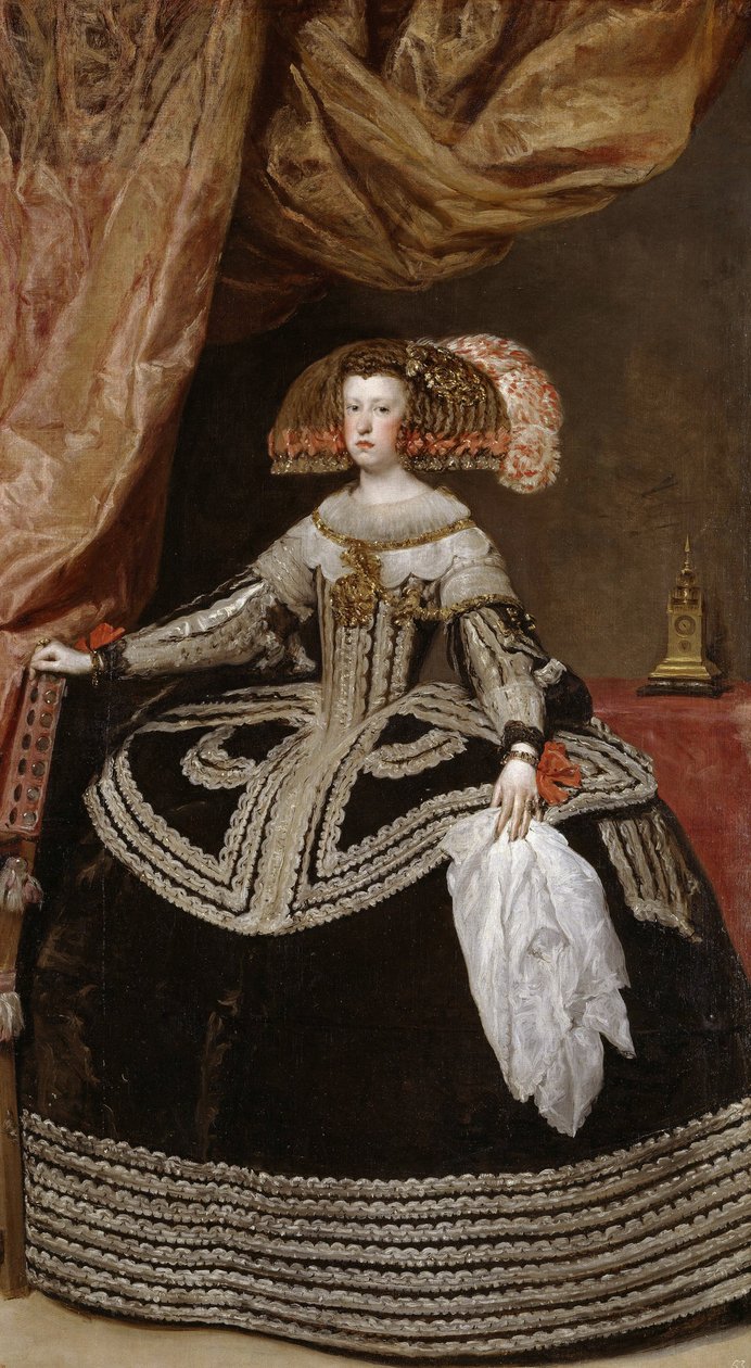 Königin Maria Anna von Österreich, 1652 von Diego Velázquez