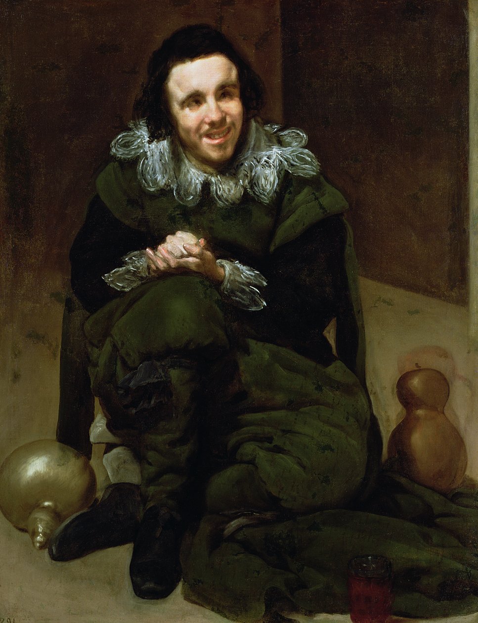 Der Narr Calabacillas, fälschlicherweise der Idiot von Coria genannt, 1639 von Diego Velázquez