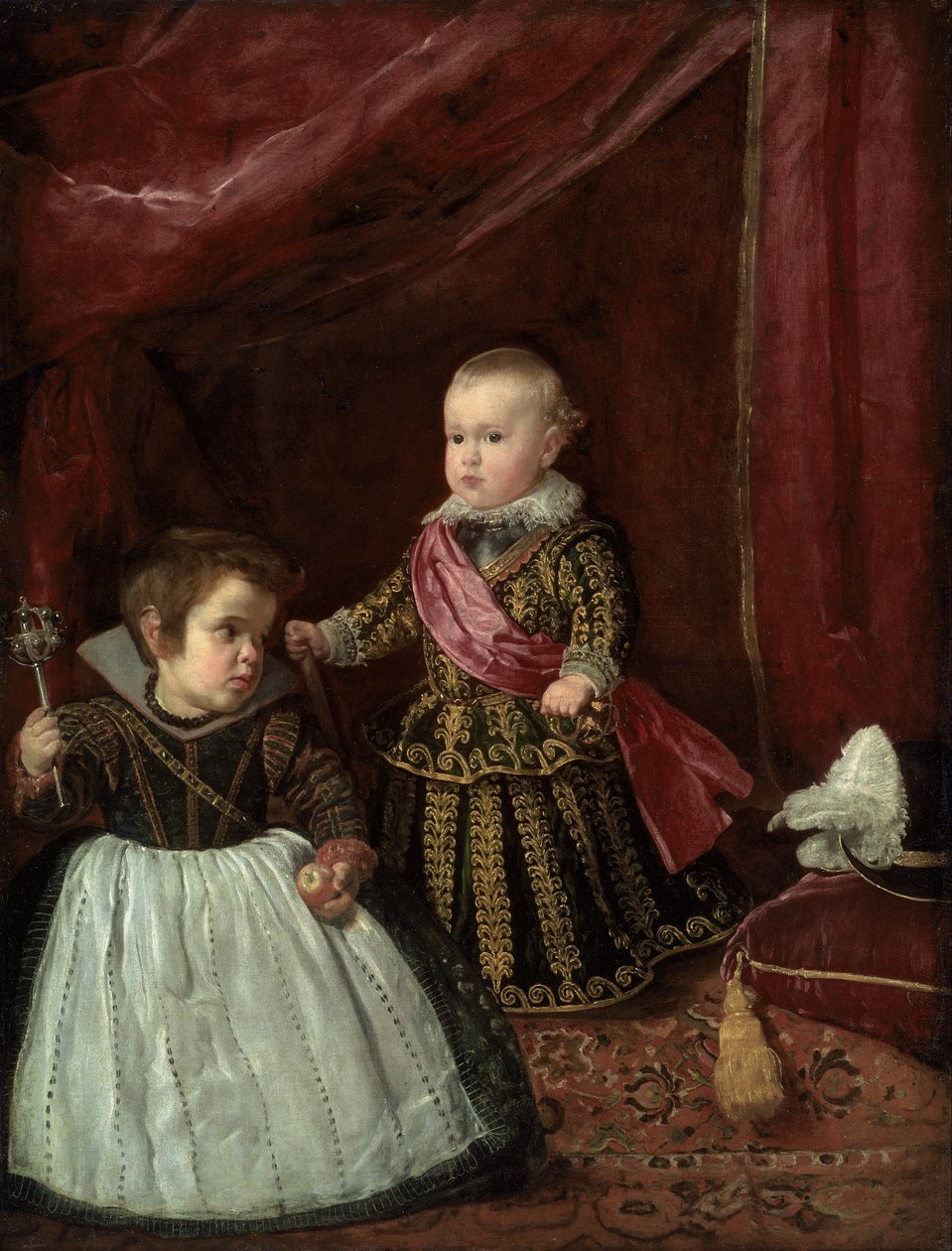 Don Baltasar Carlos mit einem Zwerg von Diego Velázquez