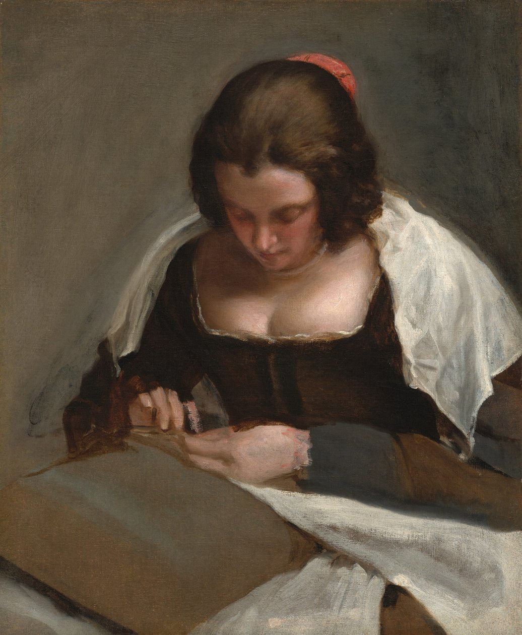 Die Näherin von Diego Velázquez