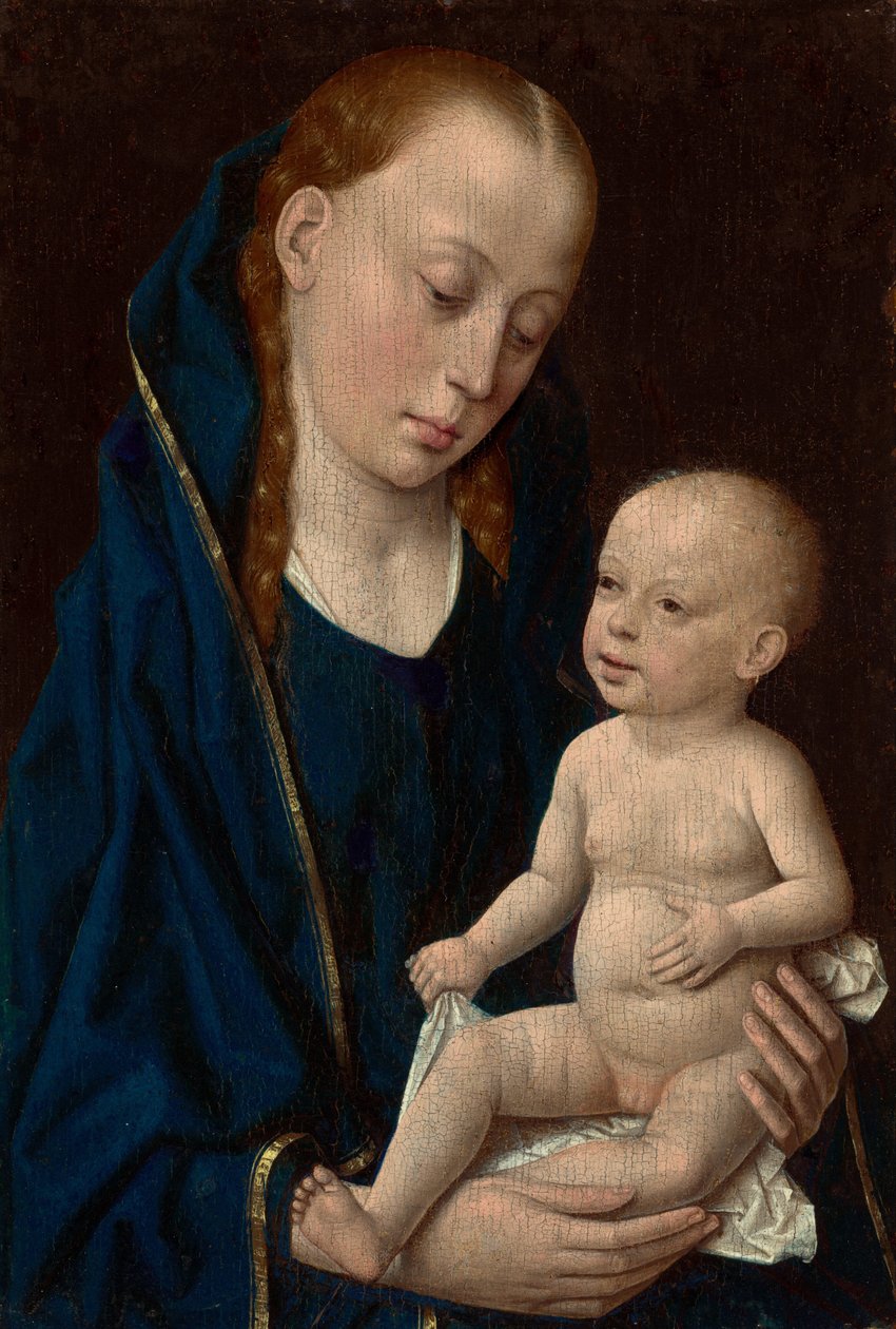 Madonna mit Kind, ca. 1465 von Dieric Bouts