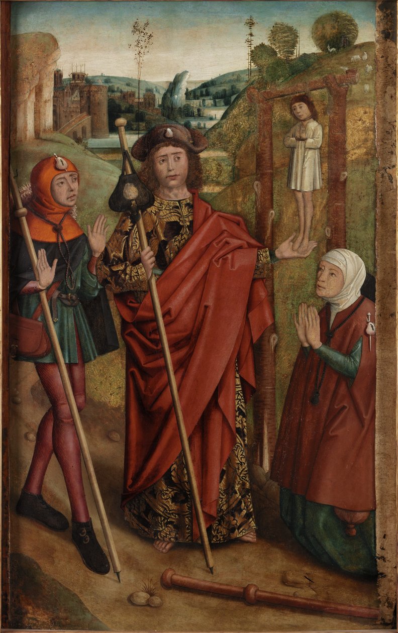 Das Wunder des Galgens von Dieric the Elder Bouts