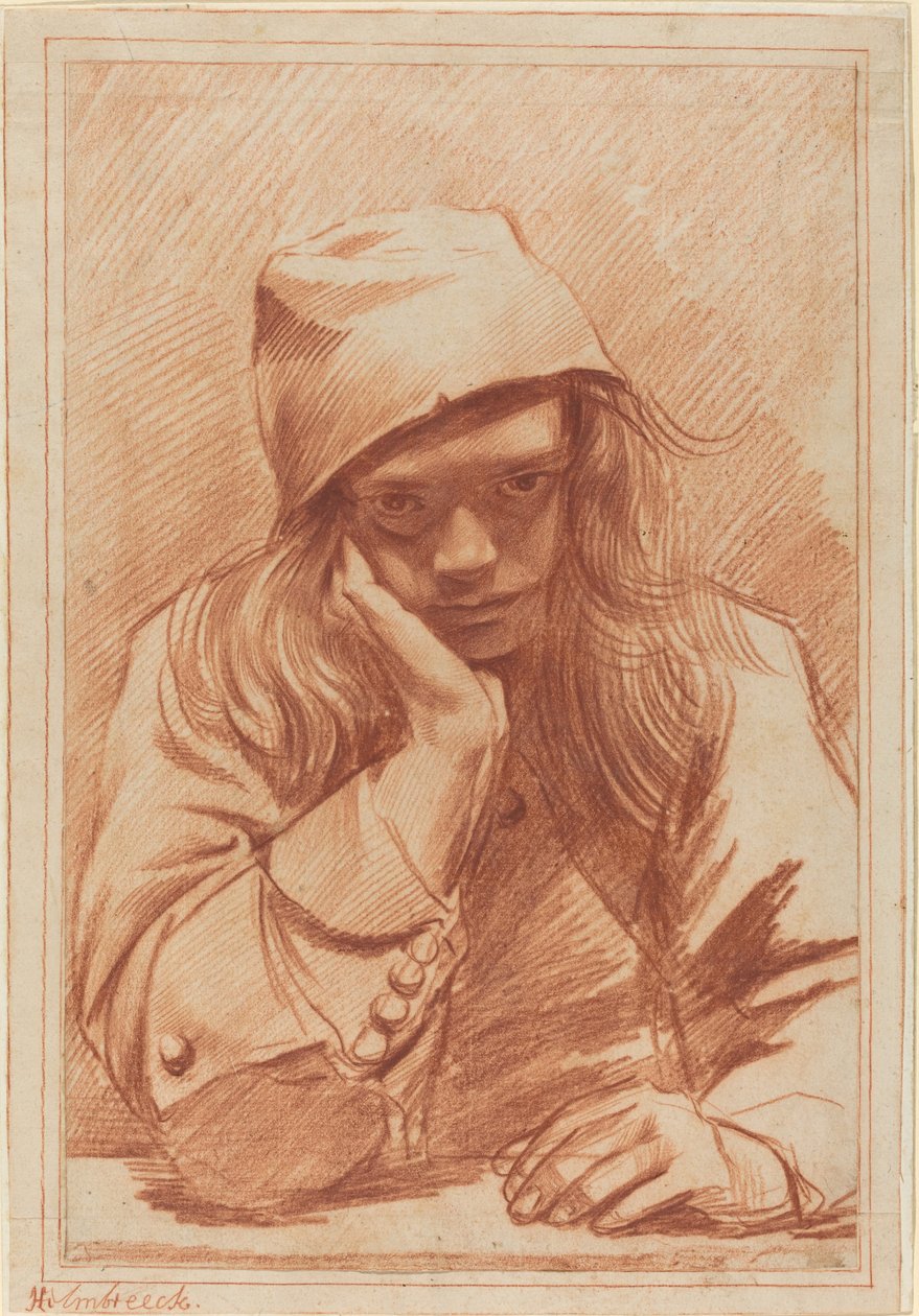 Selbstporträt von Dirck Helmbreker