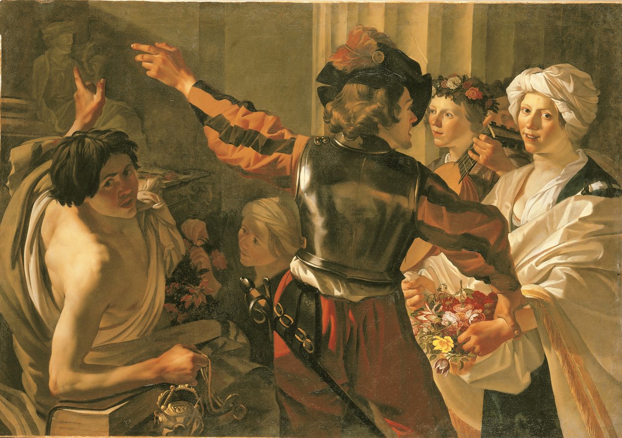 Ein Opfer für Ceres von Dirck Baburen van