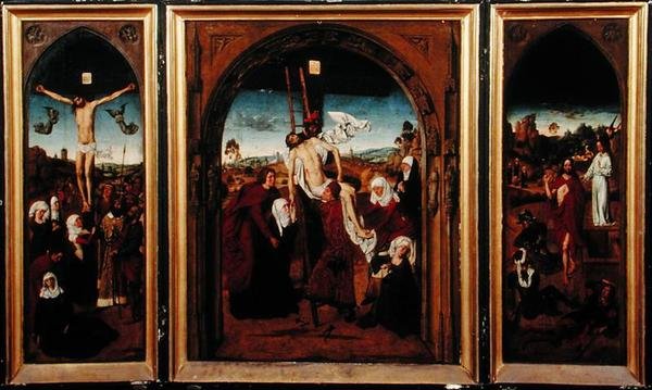 Passionstriptychon von Dirck Bouts