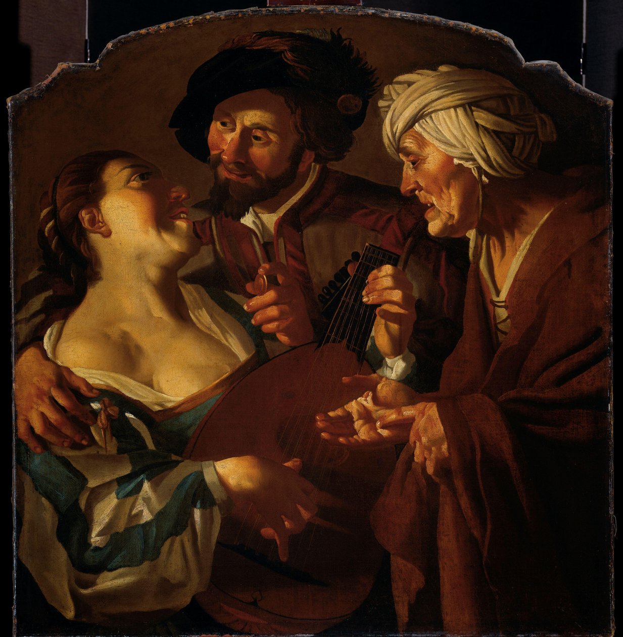 Die Kupplerin von Dirck van Baburen (copy after)