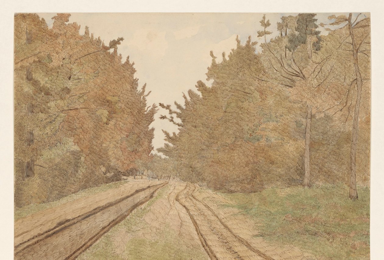 Landschaft in Drenthe von Dirk Arnoldus Tavenraat