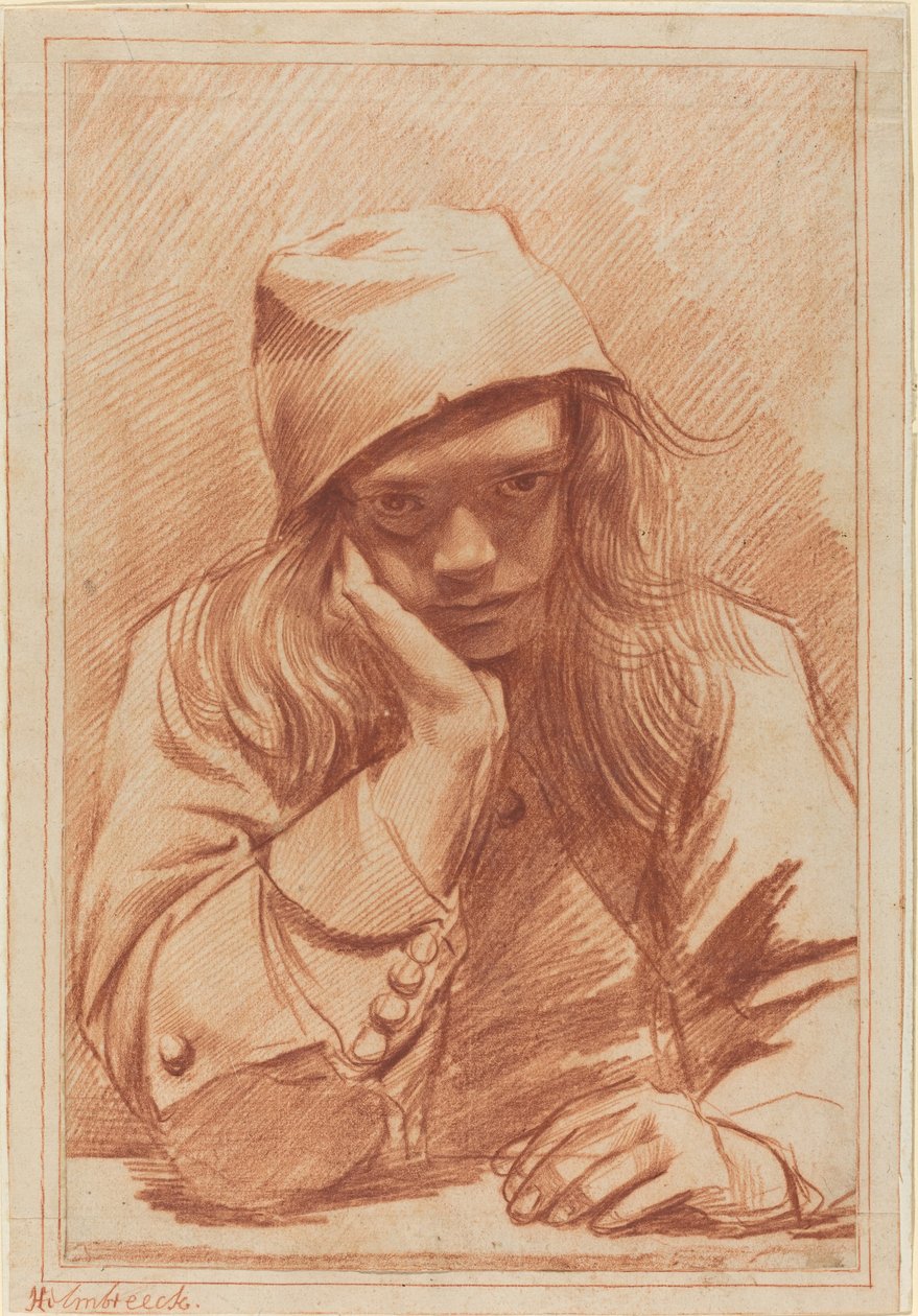 Selbstporträt, ca. 1633-96 von Dirk Theodor Helmbrecker