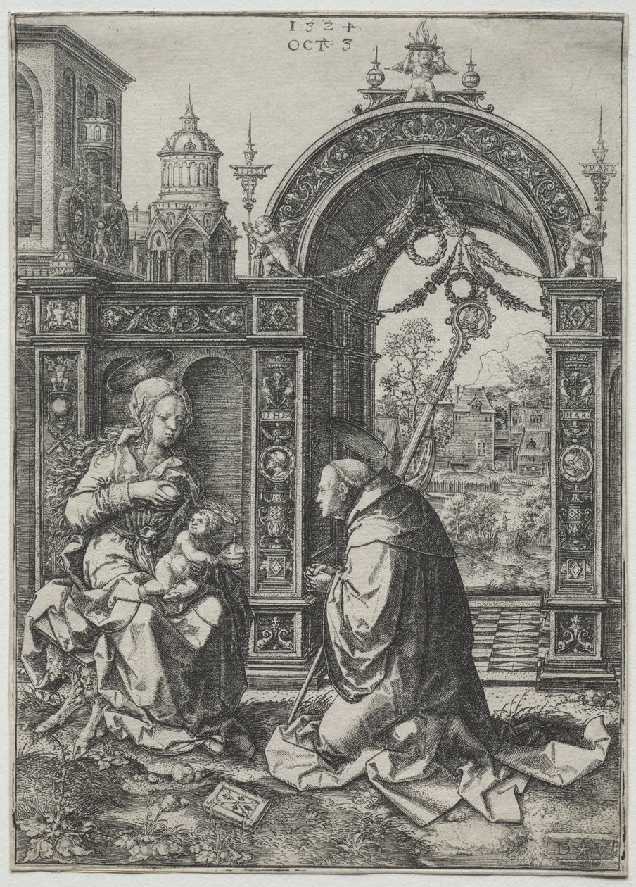 Die Vision des hl. Bernhard von Dirk Vellert