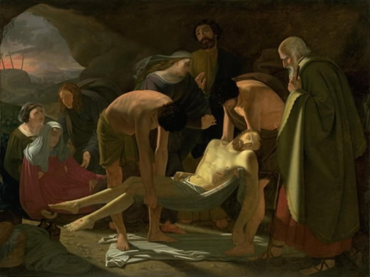 Die Grablegung Christi von Ditlev Blunck