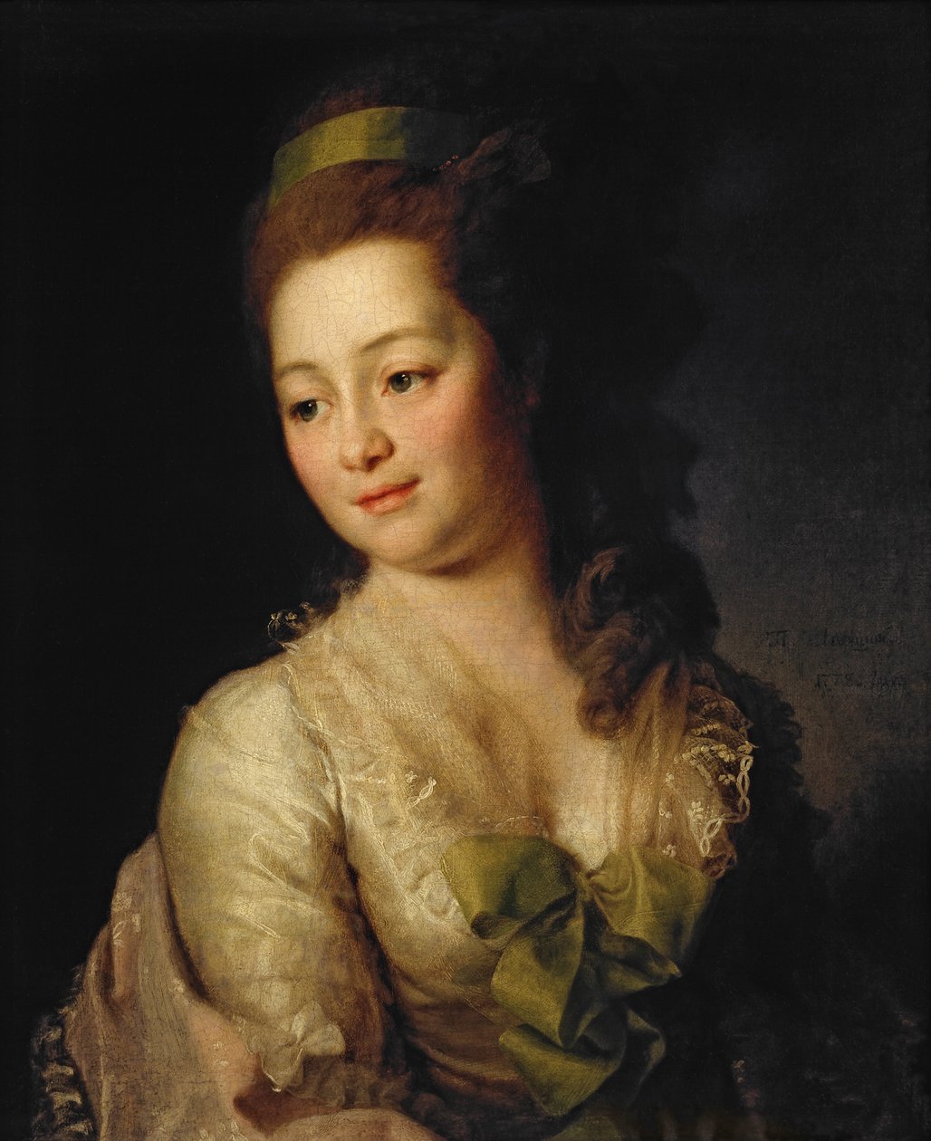 Porträt von M.A. Djakowa von Dmitry Levitzky