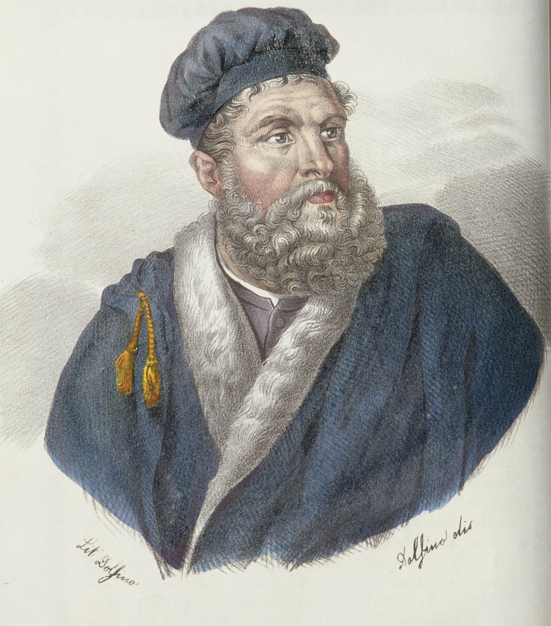 Porträt von Marco Polo von Dolfino