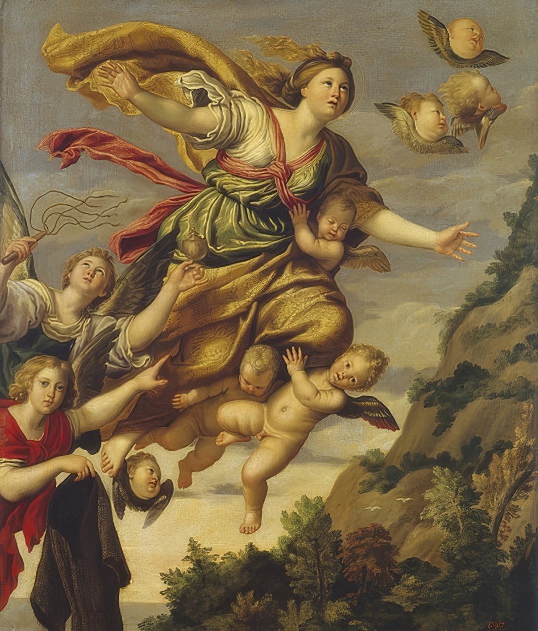 Himmelfahrt der Heiligen Maria Magdalena von Domenichino