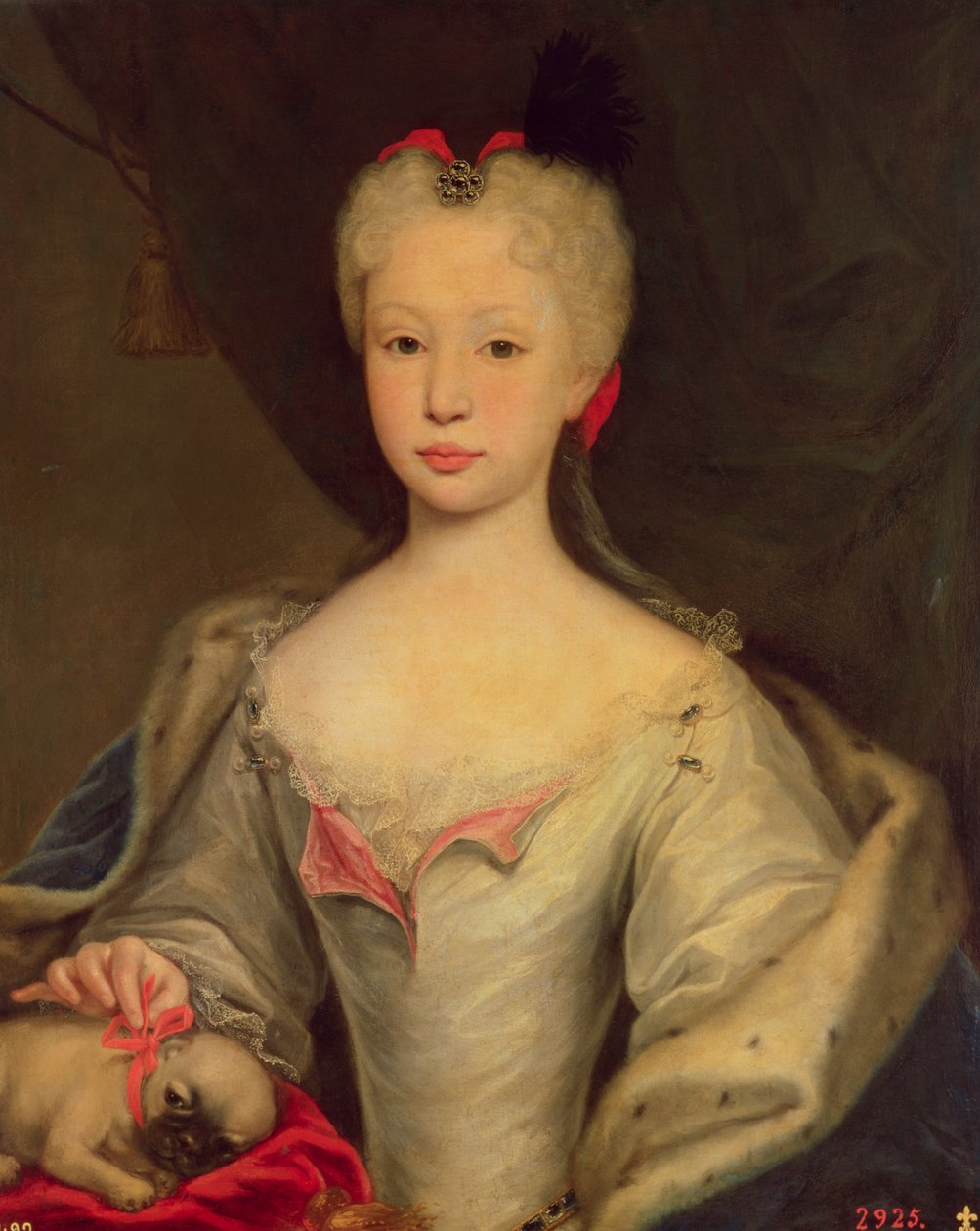 Maria Barbara de Braganza (gest. 1758) Königin von Spanien von Domenico Dupra