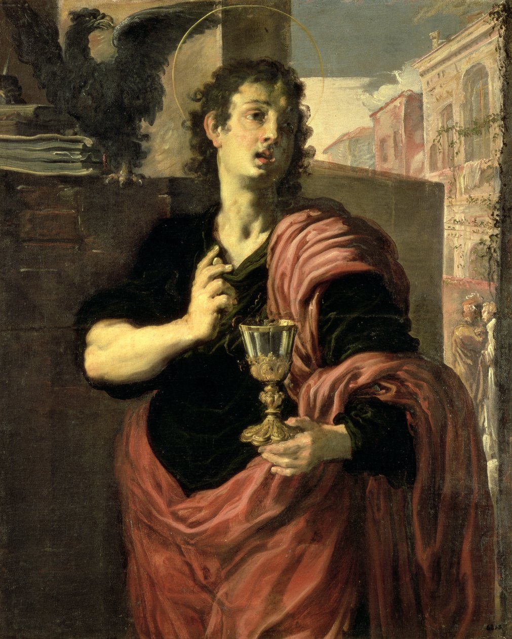 St. Johannes der Evangelist von Domenico Fetti or Feti