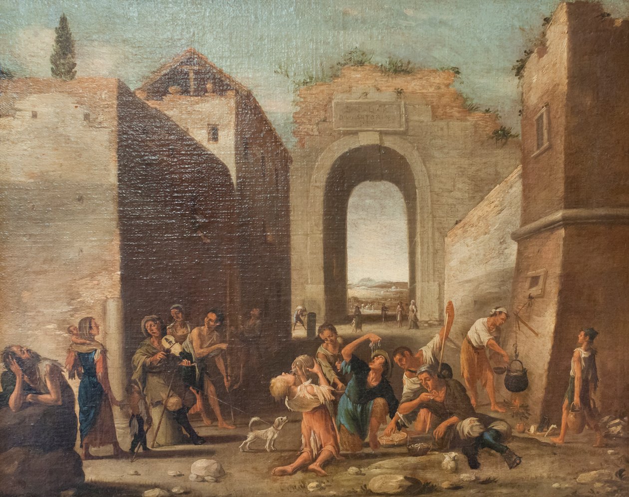 I Maccaronari von Domenico (1612 75) Gargiulo