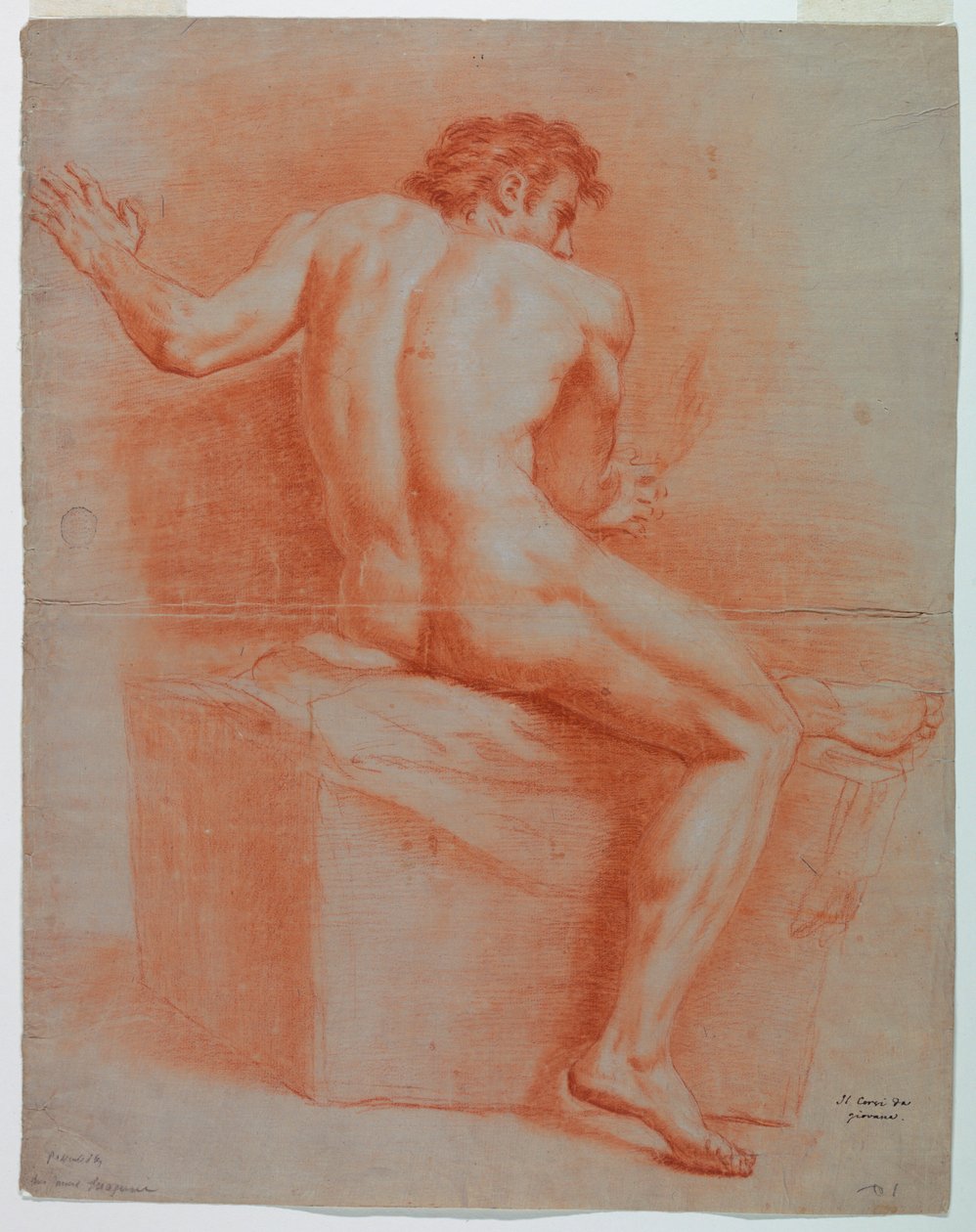 Akt von Domenico Corvi
