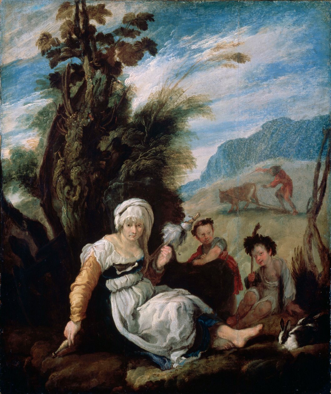 Adam und Eva von Domenico Fetti or Feti