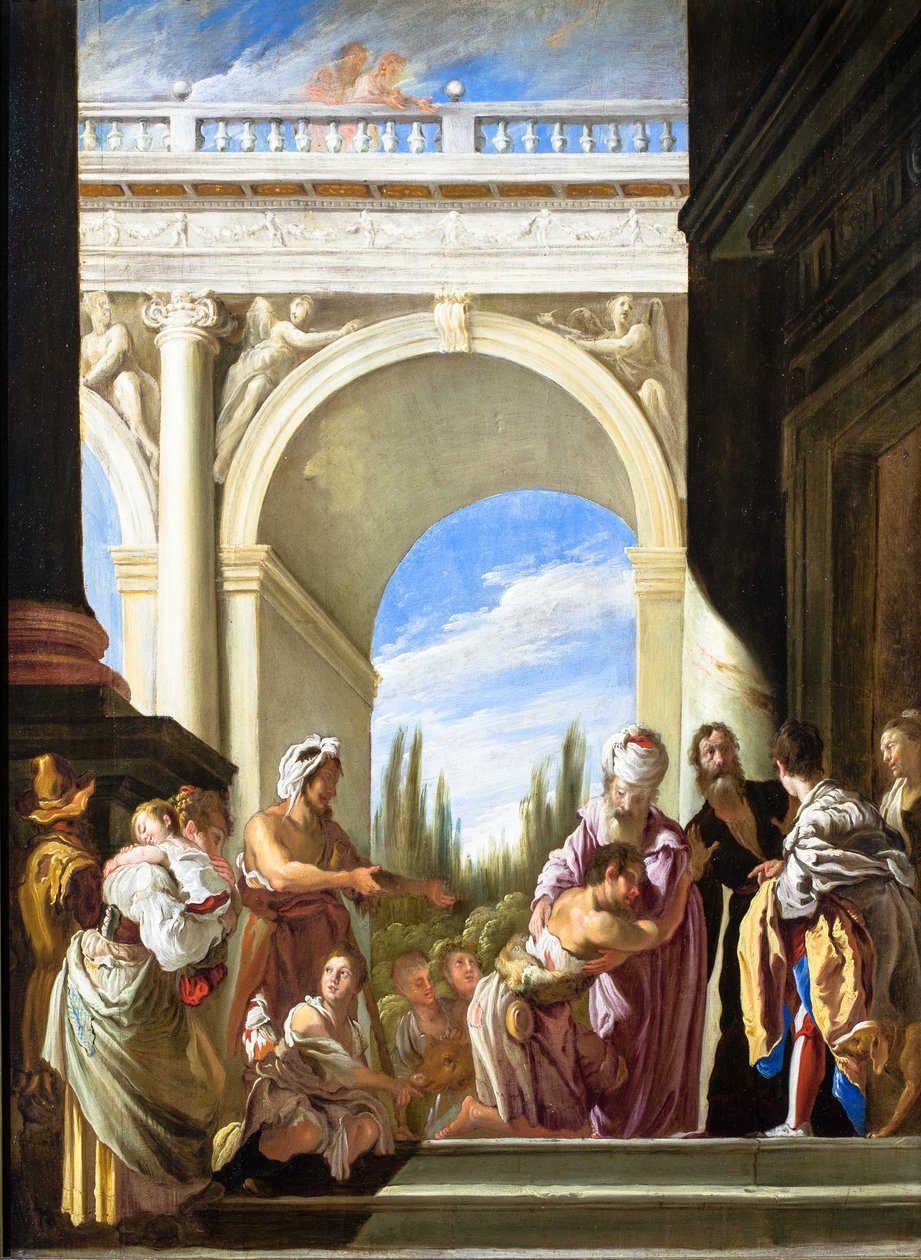 Das Gleichnis vom verlorenen Sohn von Domenico Fetti