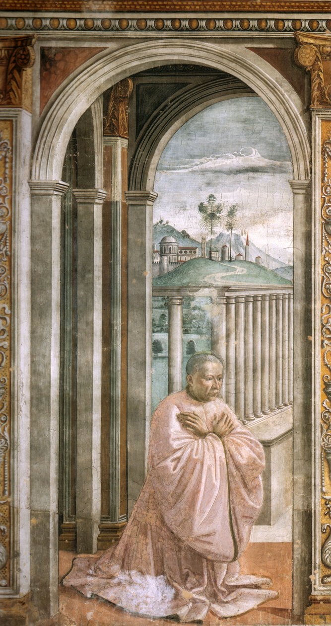 Cappella Tornabuoni, 20, Giovanni Tornabuoni von Domenico Ghirlandaio