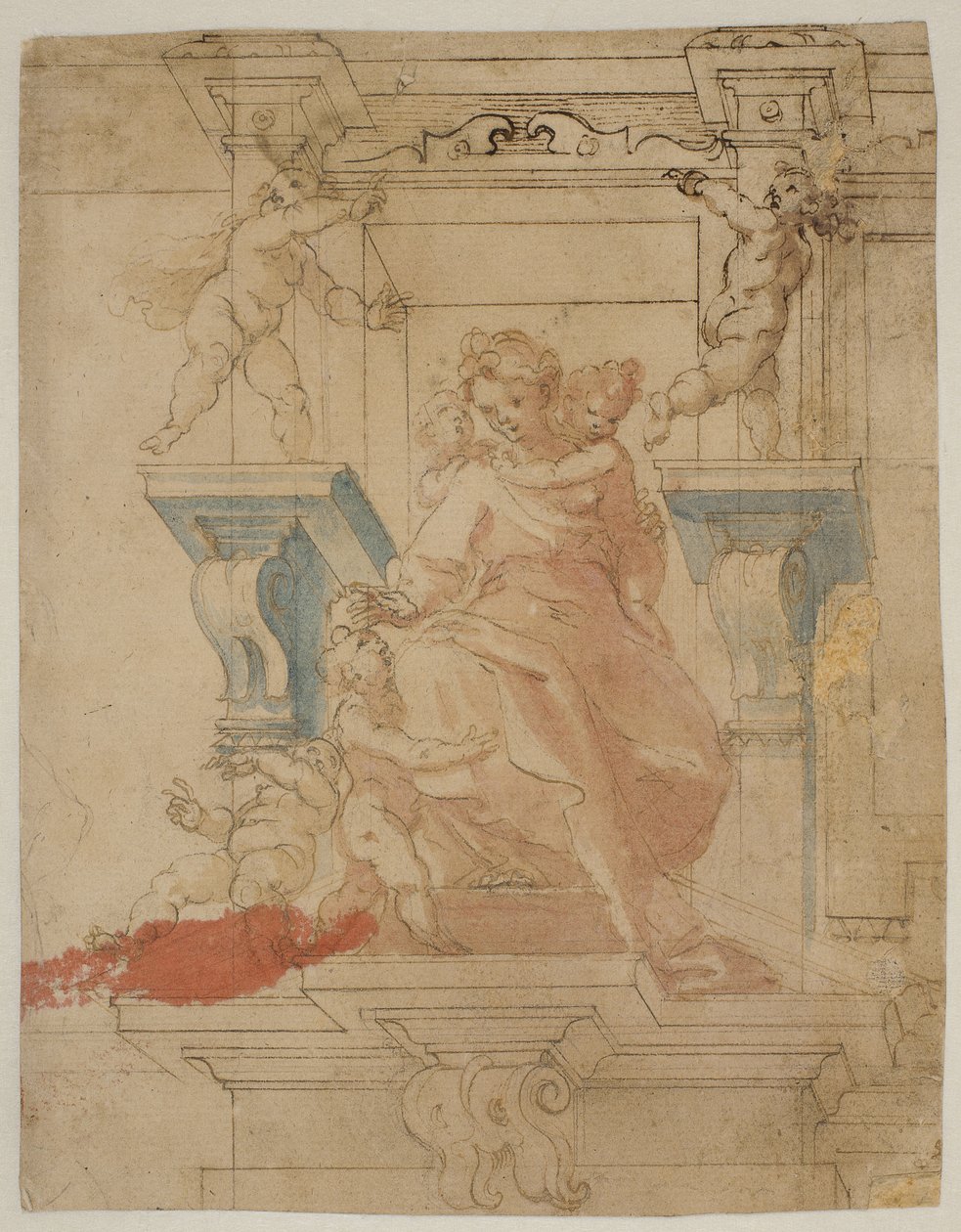 Der heilige Antonius von Padua von Domenico Piola