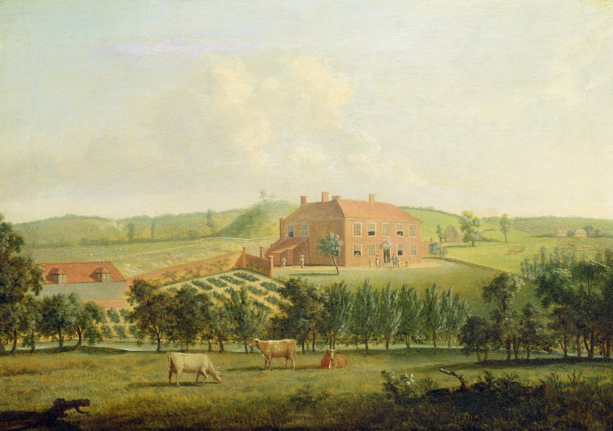 Saint Vincents, in der Nähe von West Malling, Kent, c.1779 von Dominic Serres