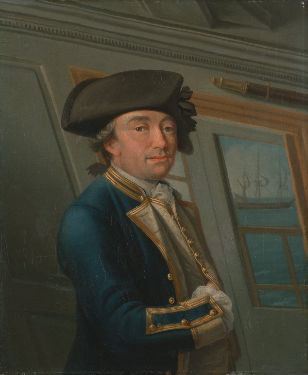Kapitän William Locker von Dominic Serres RA