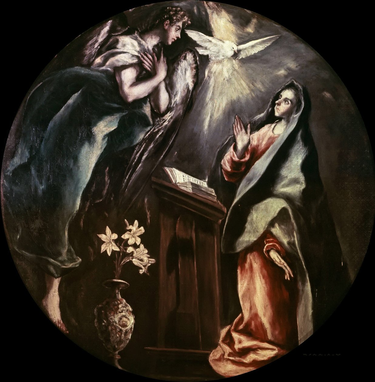 Die Verkündigung von Dominico El Greco