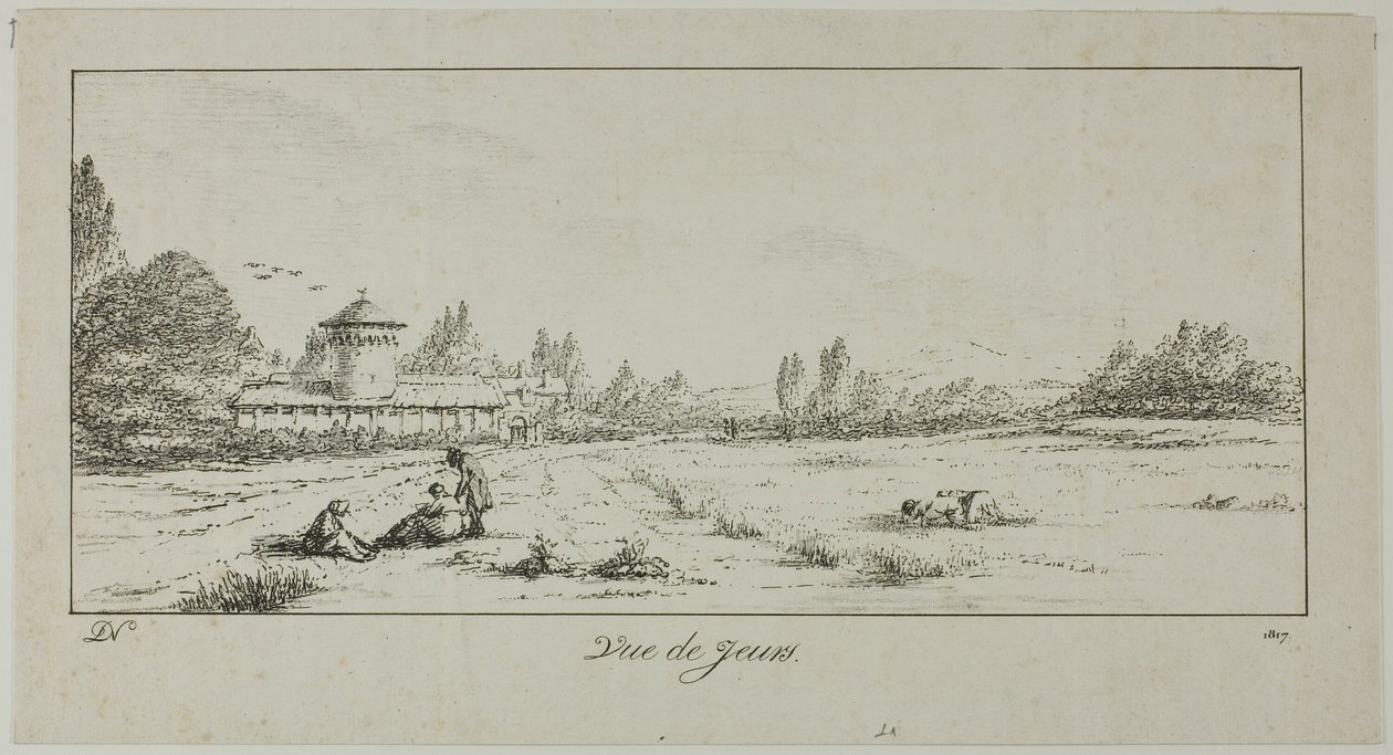 Ansicht von Jeurs von Dominique Vivant Denon
