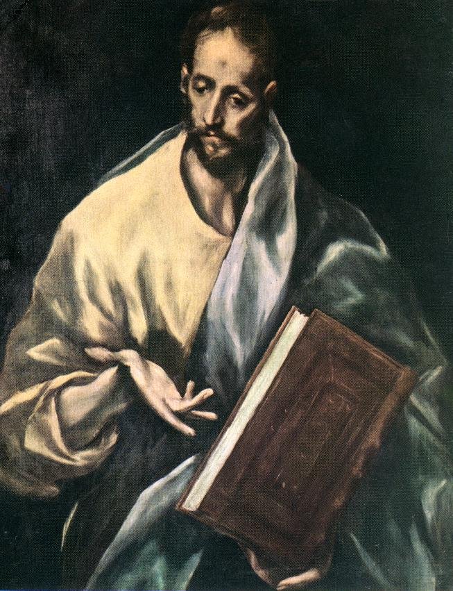Apostel St. Jakobus der Jüngere von El Greco