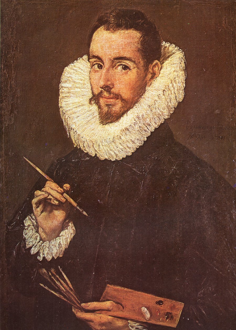 Porträt von Jorge Manuel Theotocópuli von El Greco