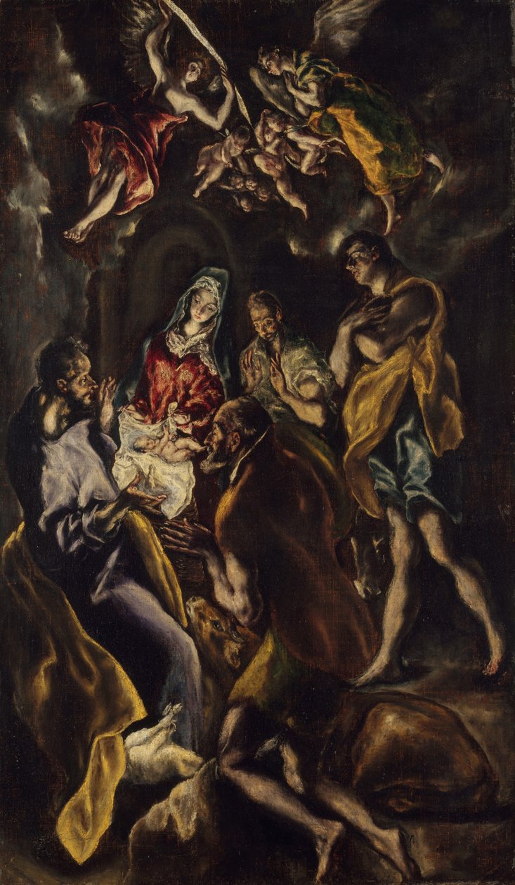 Die Anbetung der Hirten von El Greco