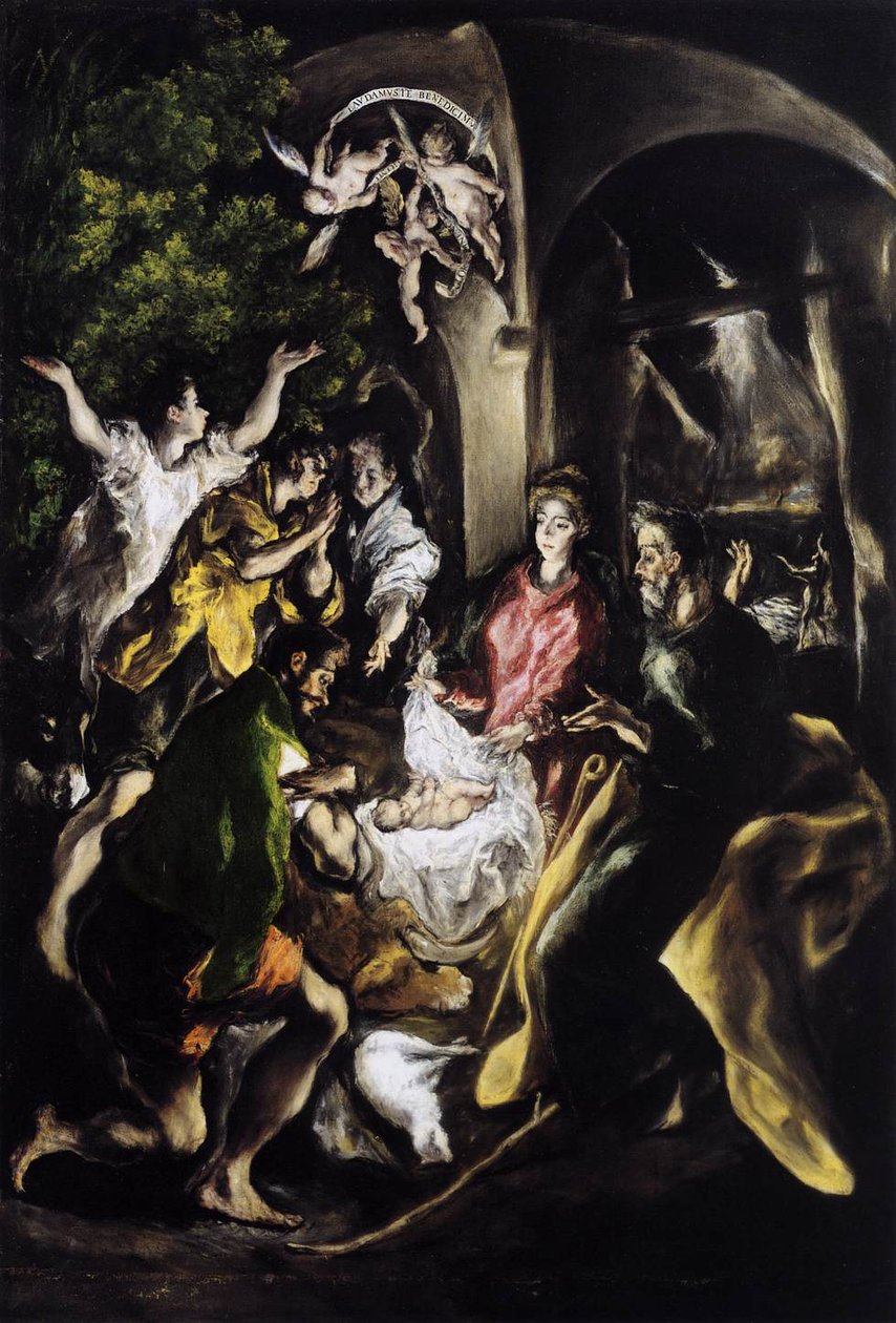 Die Anbetung der Hirten von El Greco