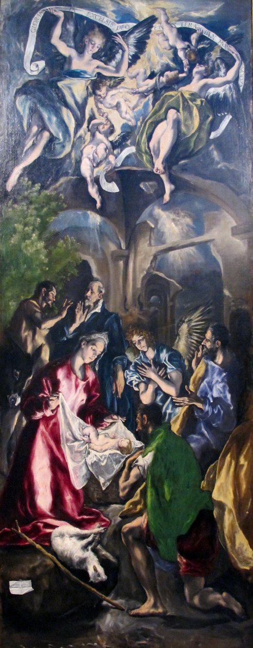 Die Anbetung der Hirten von El Greco