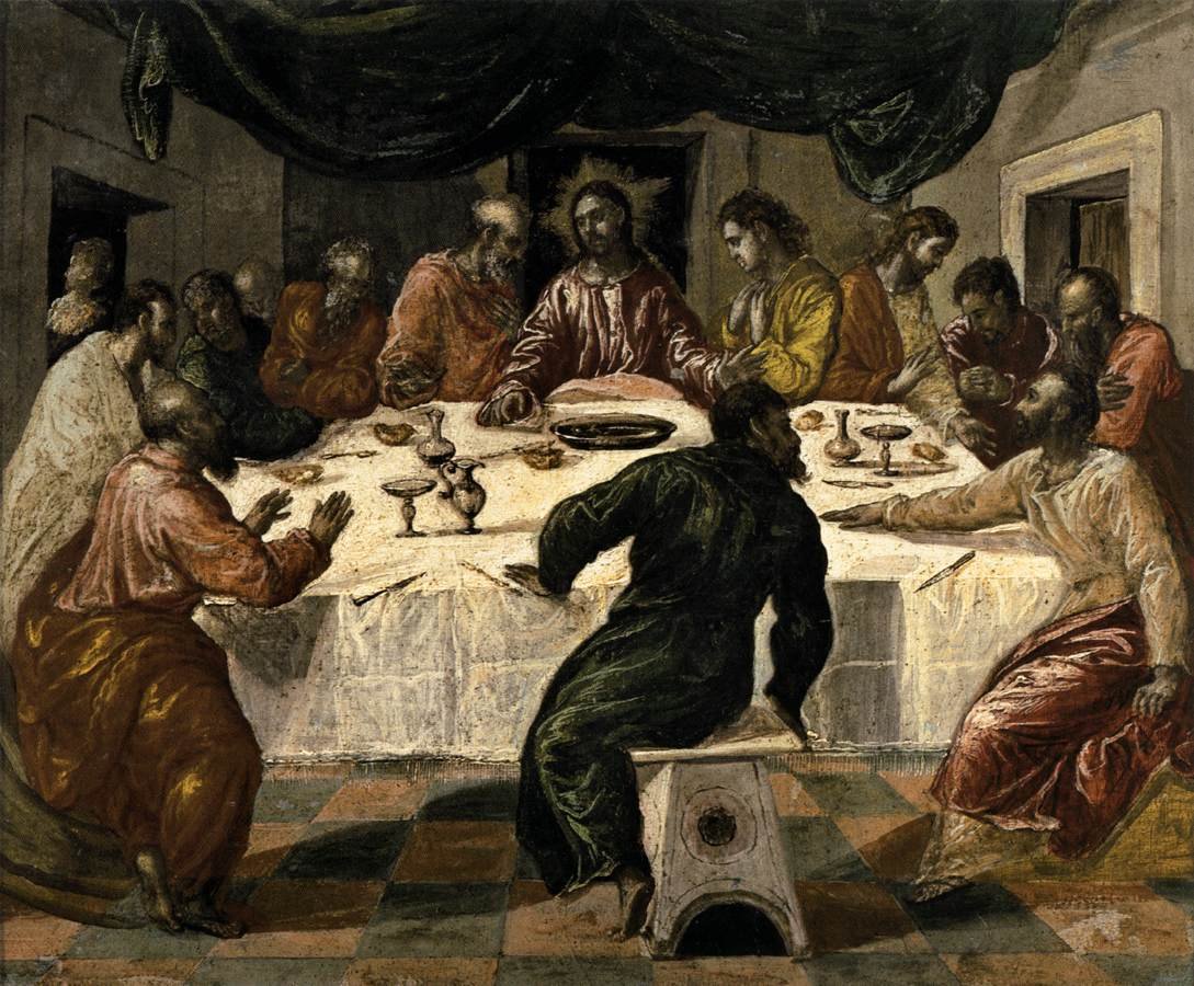 Das letzte Abendmahl von El Greco
