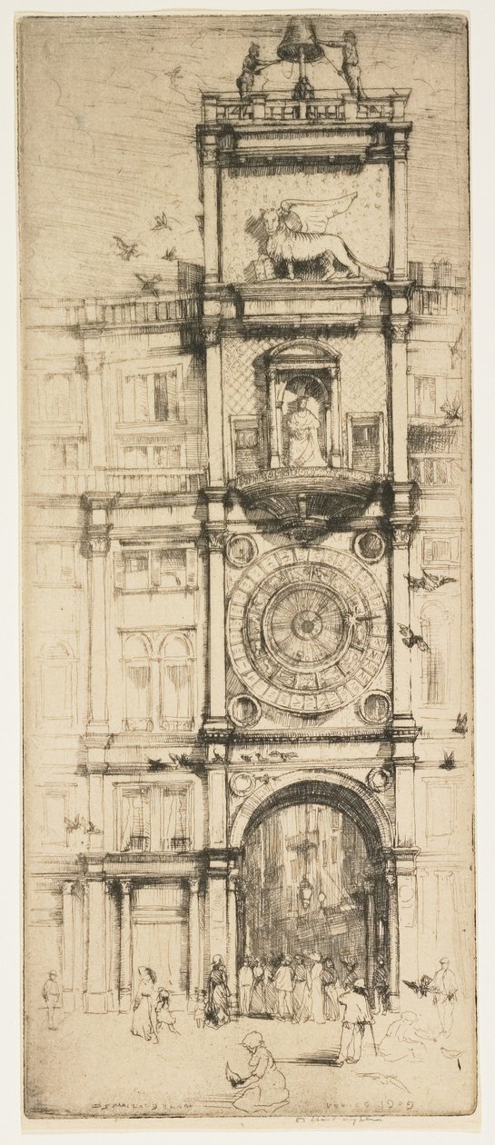 Der Uhrturm von Donald Shaw MacLaughlan