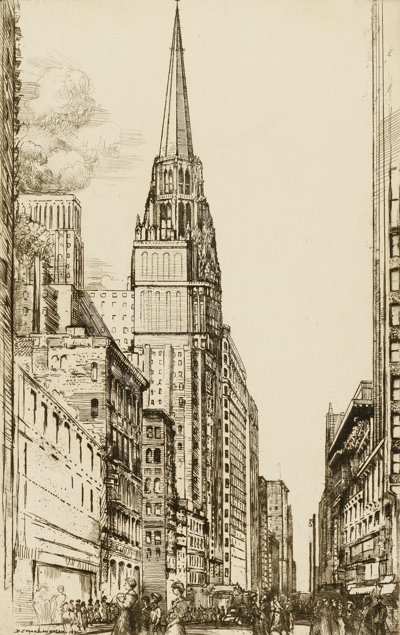 Chicago, die Kathedrale von Donald Shaw MacLaughlan
