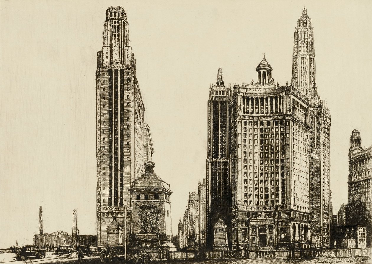 Chicago, das Tor von Donald Shaw MacLaughlan