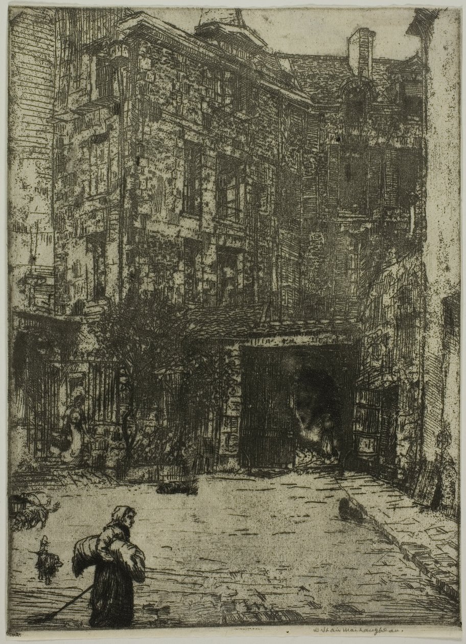 Cour de Commerce, Paris von Donald Shaw MacLaughlan