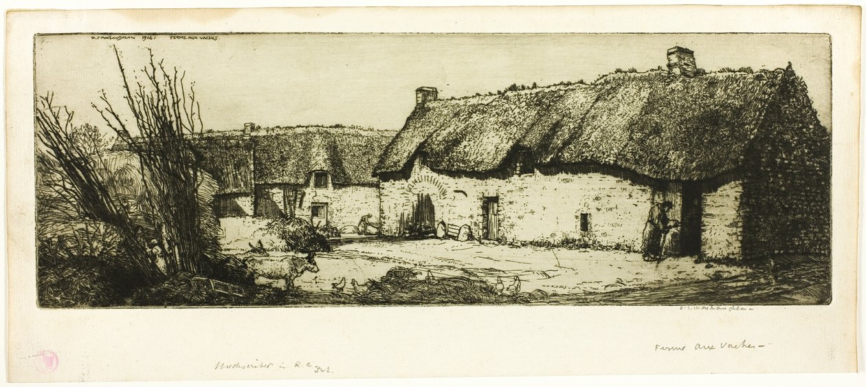 Ferme Aux Vaches von Donald Shaw MacLaughlan
