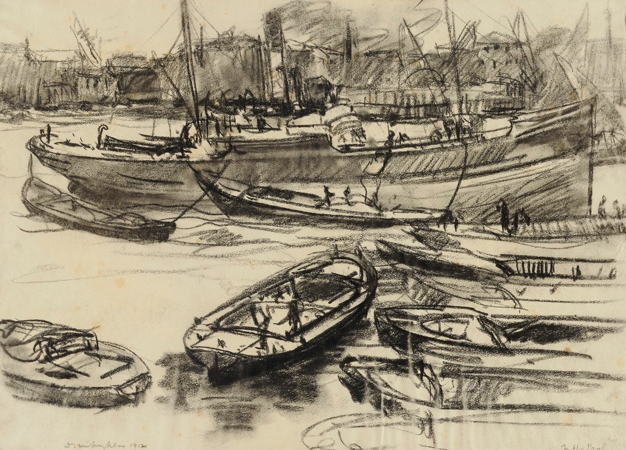 London im Pool von Donald Shaw MacLaughlan